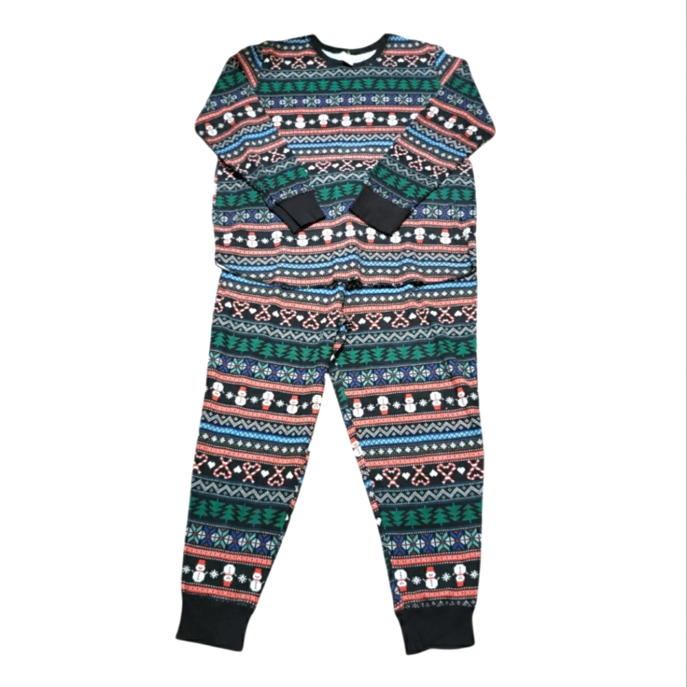 Christmas 2-Pc Thermal Pajamas Women's Size XXL